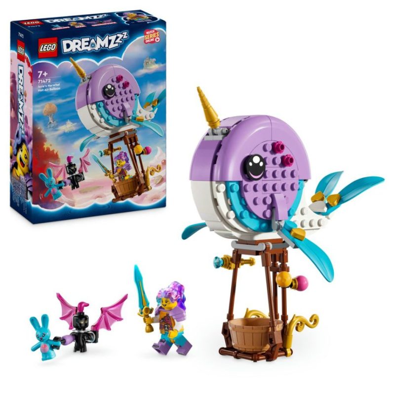 Lego Dreamzzz 71472 Izzie's Narwhal Hot-Air Balloon