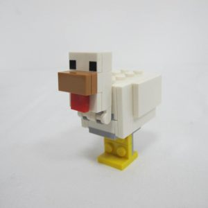 Minecraft Alex BigFig with Chicken. Complete with instructions, no box - Image 3