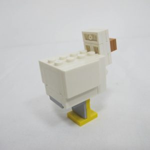 Minecraft Alex BigFig with Chicken. Complete with instructions, no box - Image 4