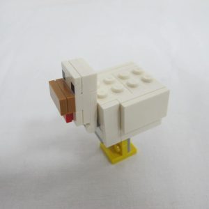 Minecraft Alex BigFig with Chicken. Complete with instructions, no box - Image 5