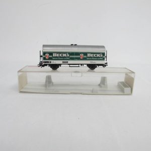 Becks beer refrigerator wagon