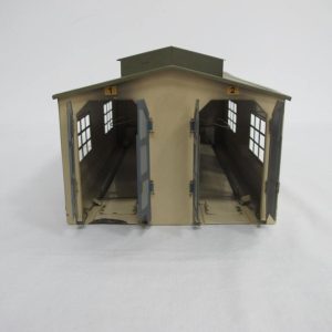 Engine shed for 2 tracks sheet metal from 1952 - Image 3