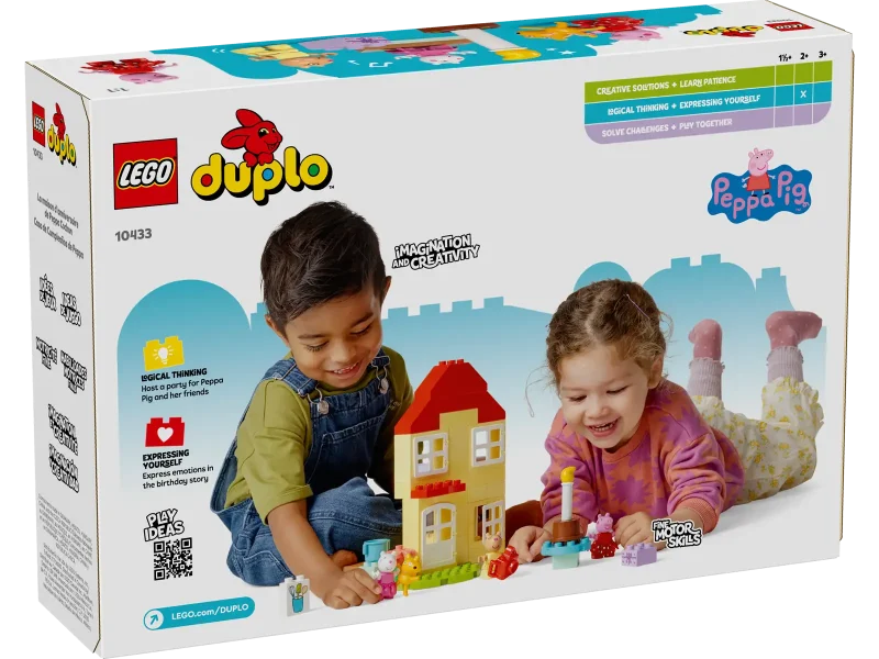 LEGO Duplo 10433 Peppa Pig Birthday House Packaging