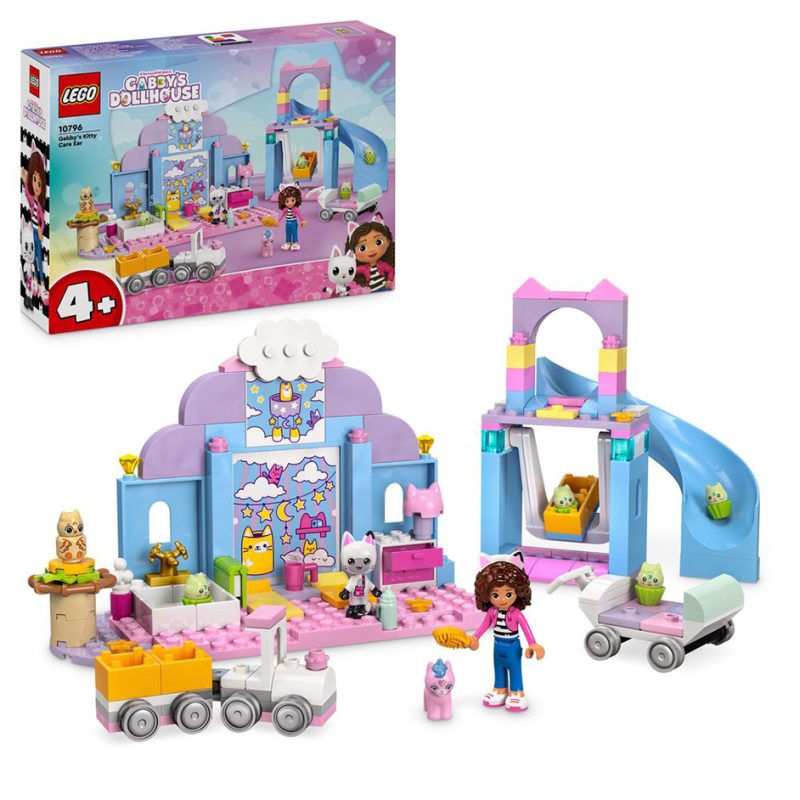 LEGO Gabby's Dollhouse 10796 - Gabby's Kitty Care Ear