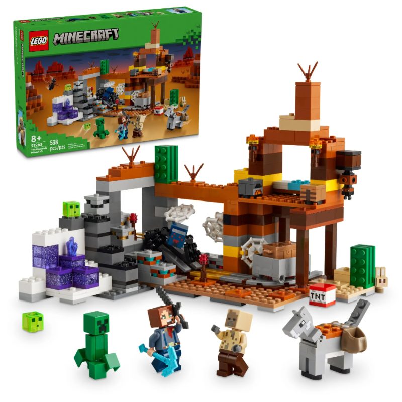 LEGO Minecraft 21263 - The Badlands Mineshaft