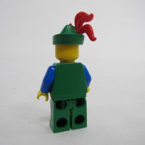 Forestman - Blue, Green Hat, Red 3-Feather Plume - Image 3