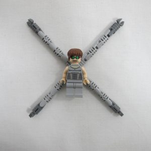 Dr. Octopus (Otto Octavius) / Doc Ock, Light Bluish Gray Torso, Light Bluish Gray Legs - With Arms