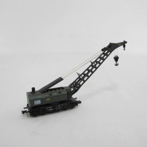 Wagon set with a crane wagon with 90 t steam crane, 6-axle, a counterweight wagon, 4-axle, and two crane protection wagons, each 2-axle - Image 7