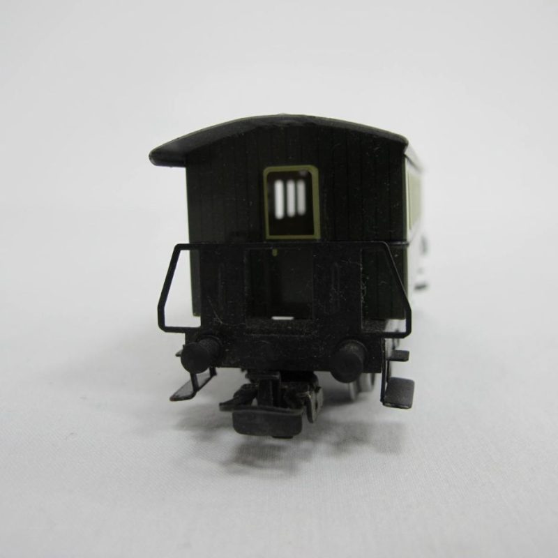 Tin passenger car green - Image 2