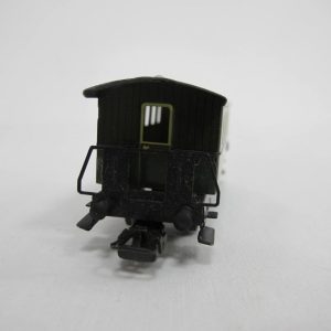 Tin passenger car green - Image 4