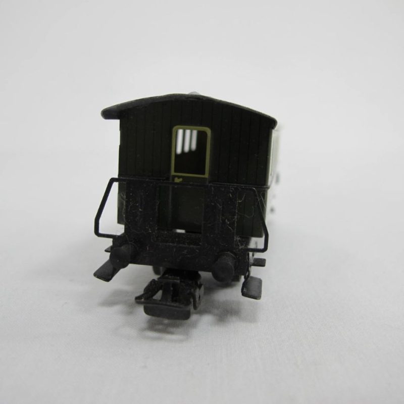 Tin passenger car green - Image 4