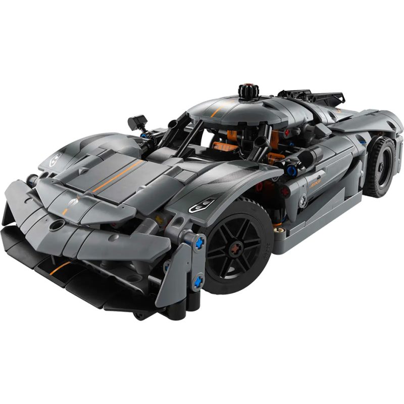 LEGO Technic 42173 Koenigsegg Jesko Absolut Grey Hypercar