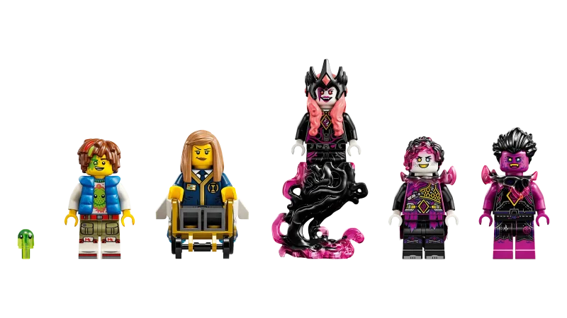 LEGO Dreamzzz 71478 The Never Witch's Midnight Raven minifigures