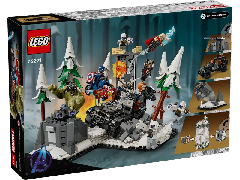 LEGO Marvel 76291 The Avengers Assemble: Age of Ultron box