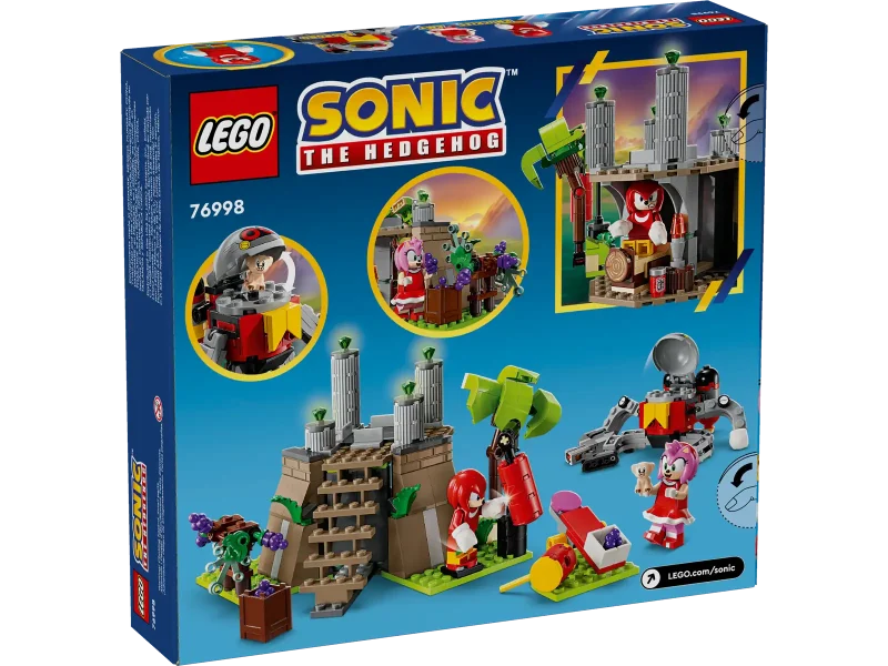 LEGO Sonic the Hedgehoc 76998 Knuckles and the Master Emerald Shrine box