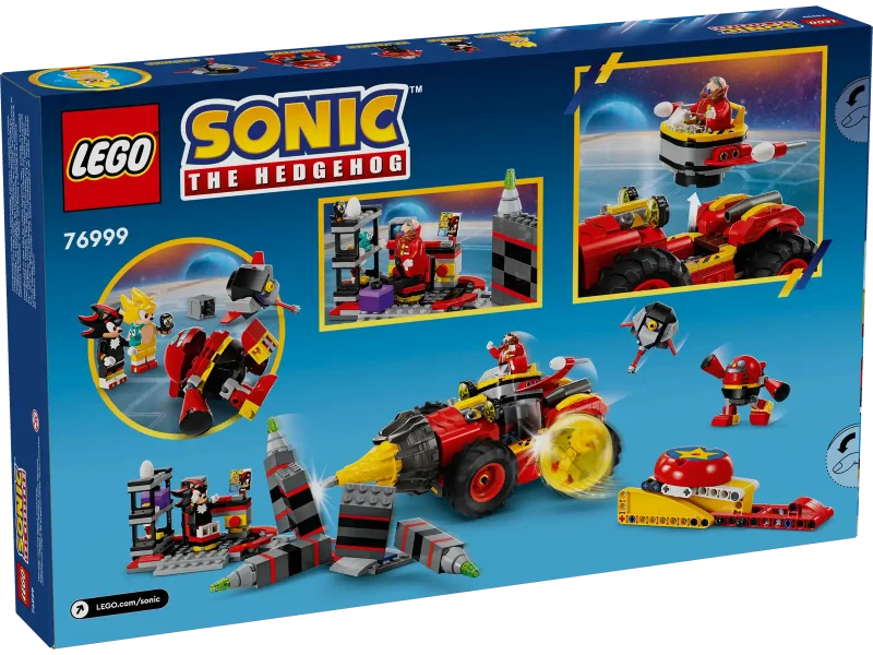 LEGO 76999 Sonic the Hedgehoc Super Sonic vs. Egg Drillster box only