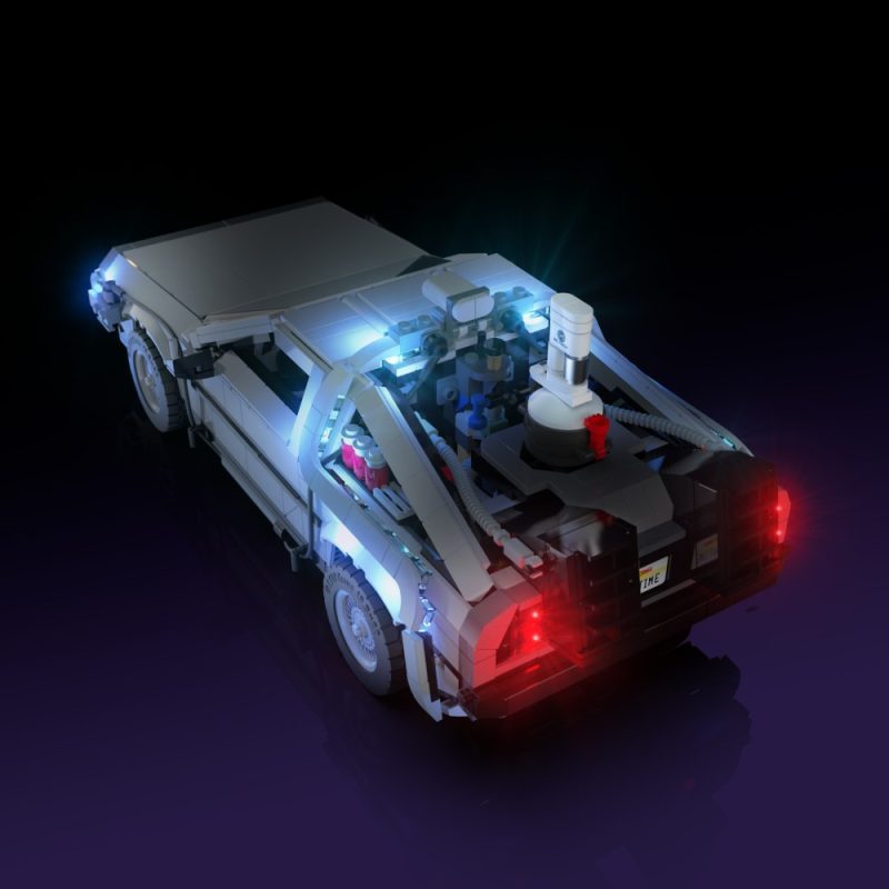 Light My Bricks Light kit for LEGO #10300 Back to the Future Time Machine