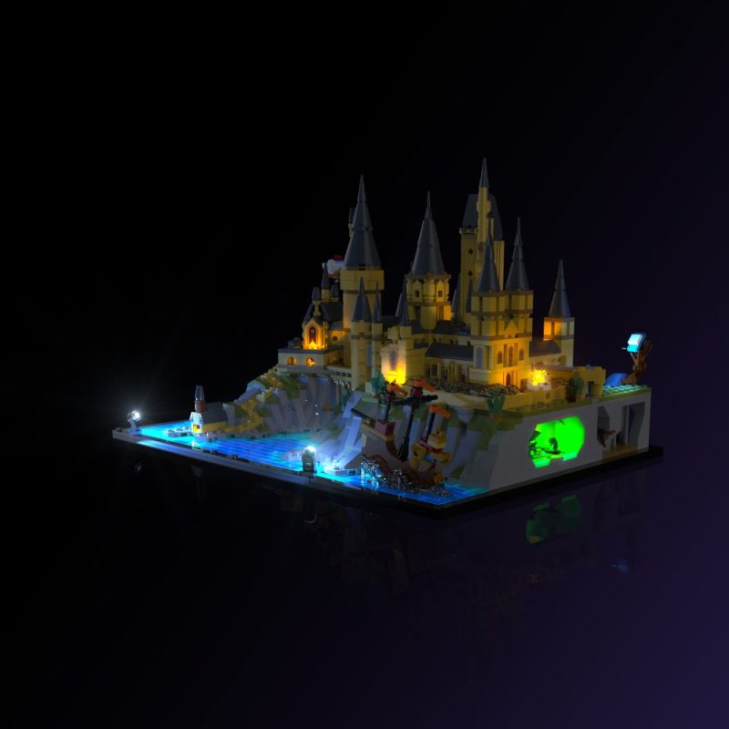 Light My Bricks Light kit for LEGO 76419 Harry Potter Hogwarts Castle and Grounds box