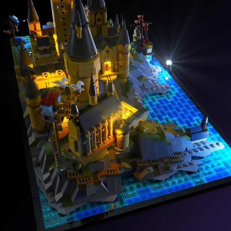 Light My Bricks Light kit for LEGO 76419 Harry Potter Hogwarts Castle and Grounds