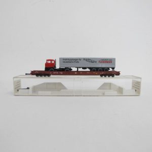 DB "Rolling Road" low-floor coaches Fleischmann Truck