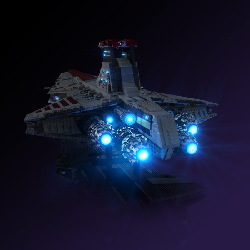 Light My Bricks Light kit for LEGO 75367 Star Wars Venator-Class Republic Attack Cruiser