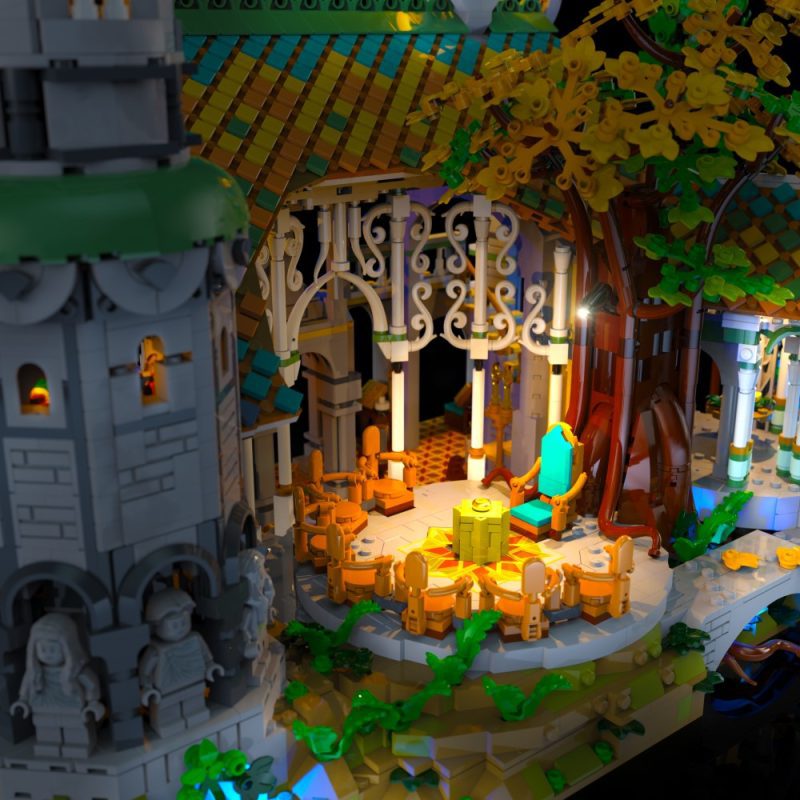 Light My Bricks Light kit for LEGO 10316 THE LORD OF THE RINGS RIVENDELL