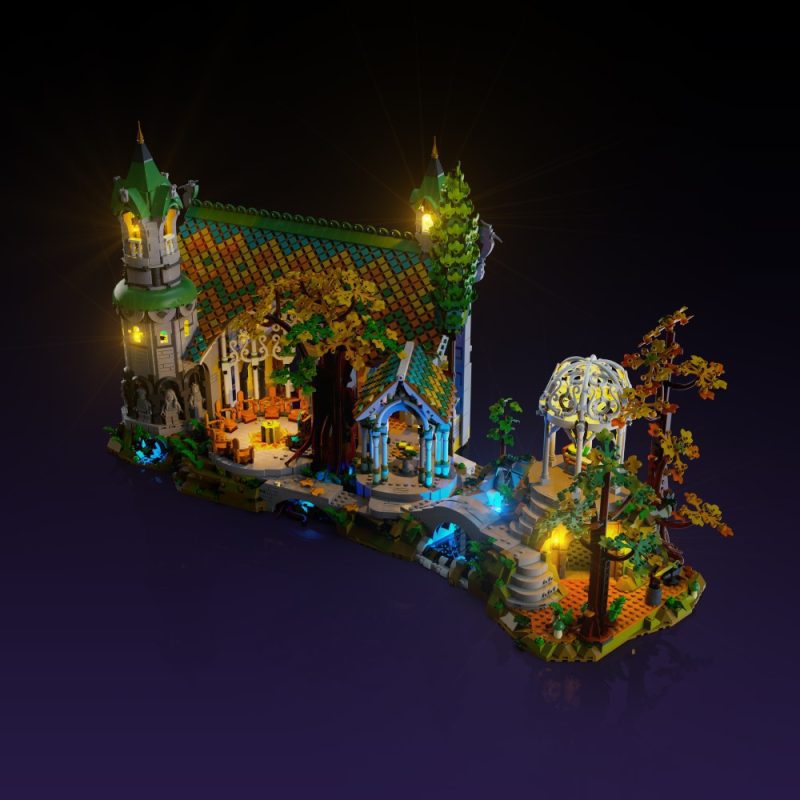 Light My Bricks Light kit for LEGO 10316 THE LORD OF THE RINGS RIVENDELL