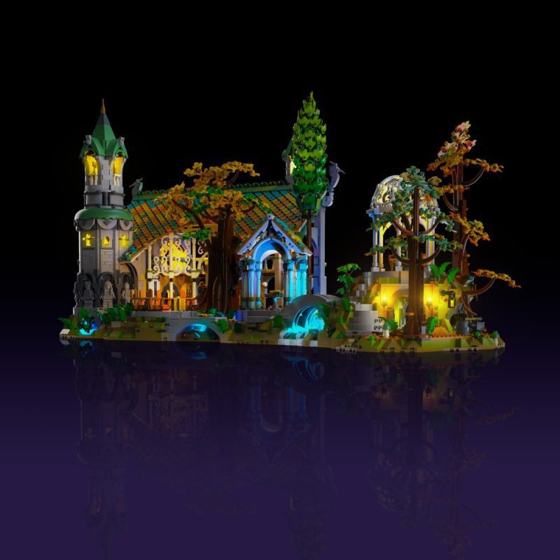 Light My Bricks Light kit for LEGO 10316 THE LORD OF THE RINGS RIVENDELL