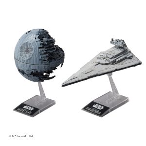 BANDAI Death Star II & Imperial Star Destroyer