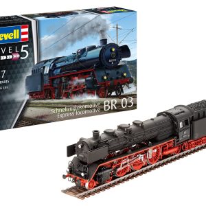 Standaard-sneltreinlocomotief bouwserie 03 met ten