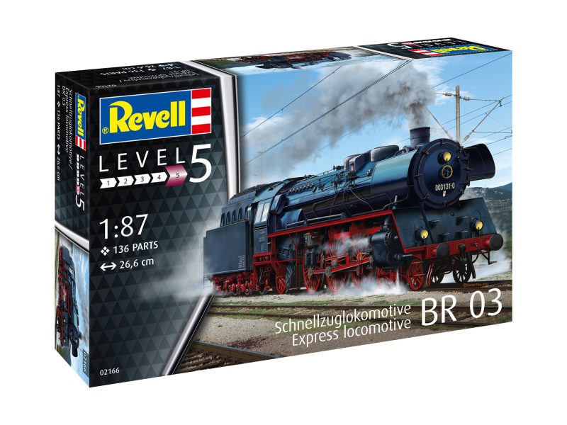 Standaard-sneltreinlocomotief bouwserie 03 met ten - Image 6