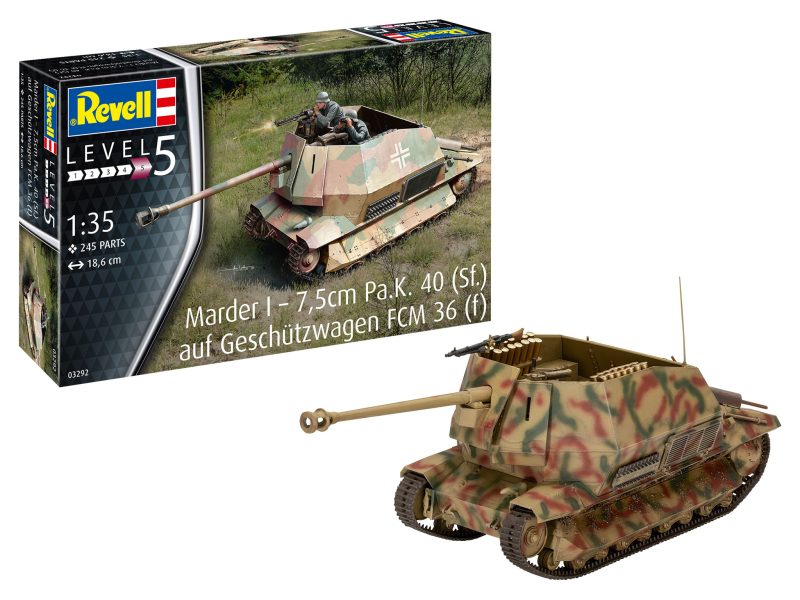 Marder I – 7,5cm Pa.K. 40 (Sf.) auf FCM 36(f)
