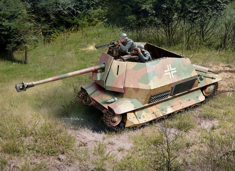 Marder I – 7,5cm Pa.K. 40 (Sf.) auf FCM 36(f) - Image 3