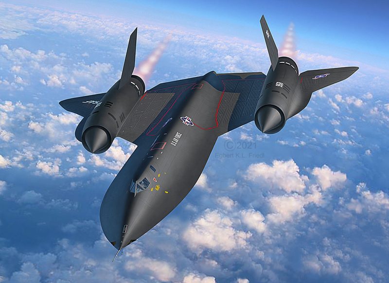 Lockheed SR-71 A Blackbird - Image 6