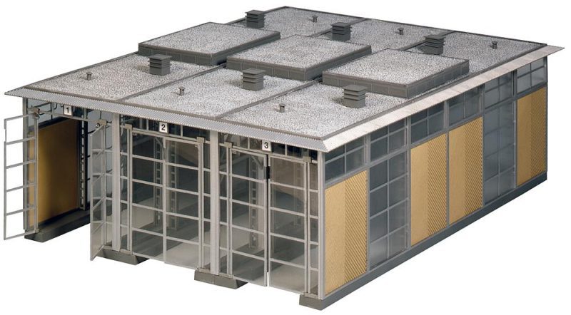 Electric locomotive shed, 3-stall - Image 2