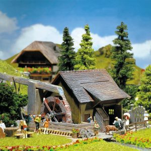 Watermill with pump