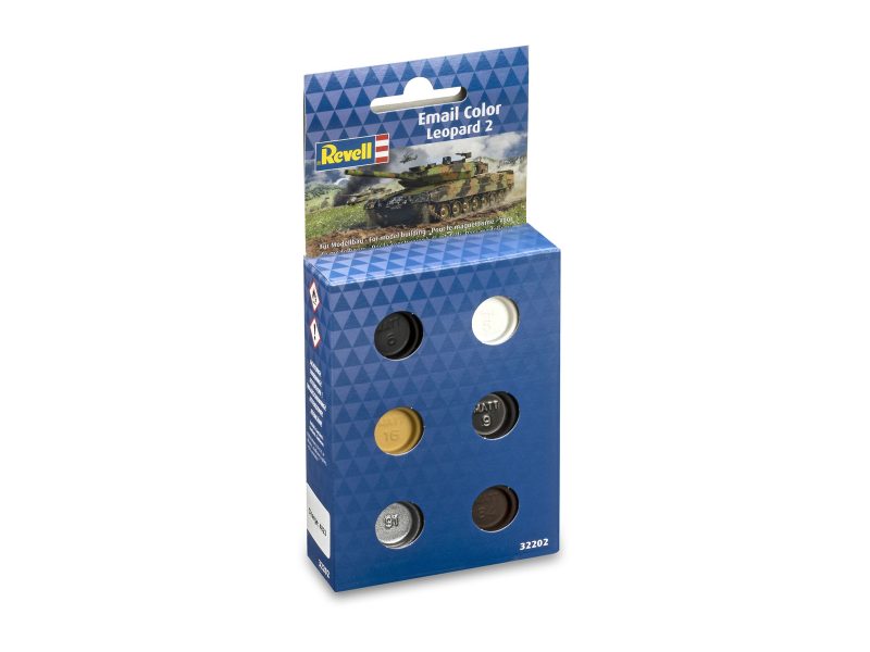 Enamel colour set - Leopard 2 A6M+ (6x 14ml)