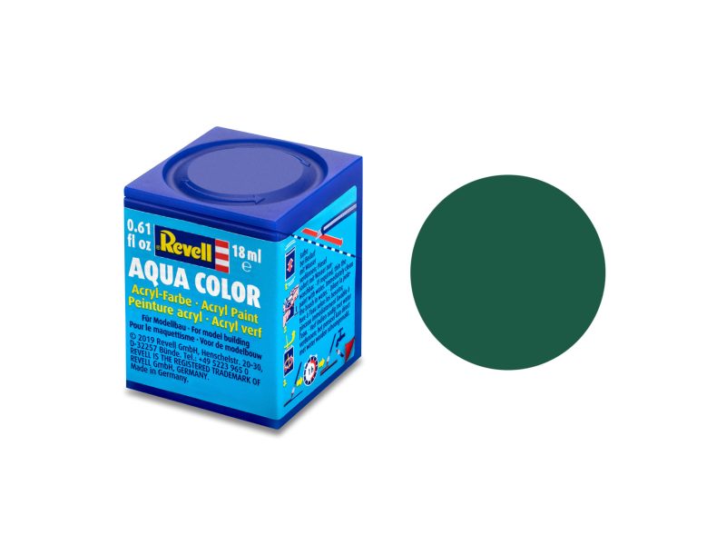Dark green, matt Aqua Color 18 ml