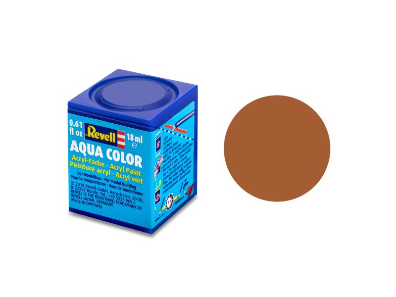 brown, matt RAL 8023 Aqua Color 18 ml