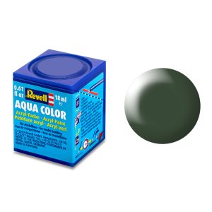 Aqua dark green, silk matt