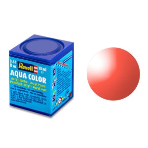 Aqua red, clear