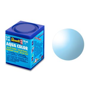 Aqua blue, clear