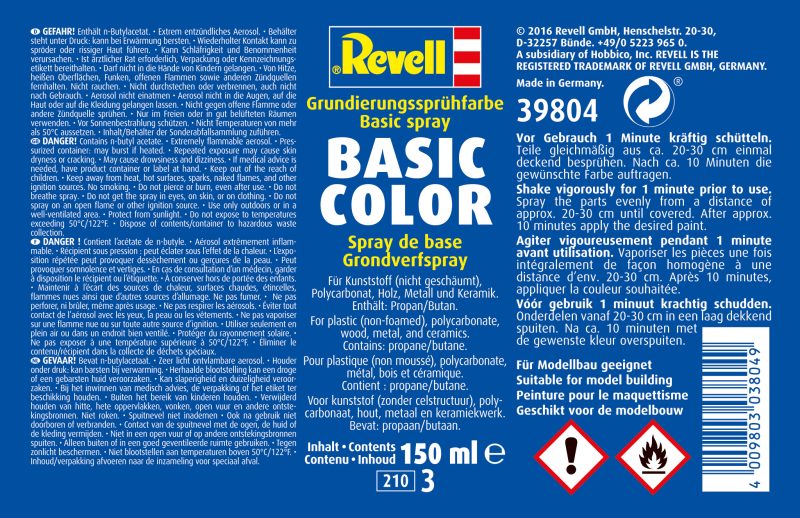 Basic-Color, primer spray 150 ml - Image 2