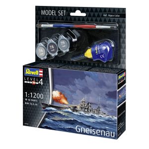 Model Set Battleship Gneisenau - Image 3