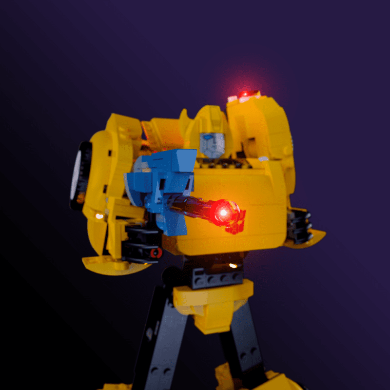 Light My Bricks 2.0 Light Kit for LEGO 10338 Transformers Bumblebee