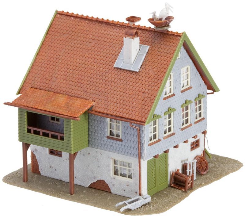 House with stork's nest - Image 2