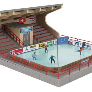 Artificial ice rink with moving figure - Image 3