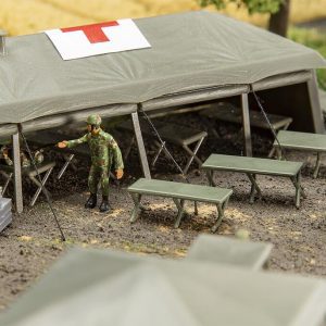 12 camp beds
