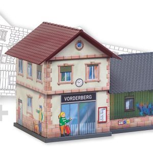 BASIC railway station, incl. 1 painting