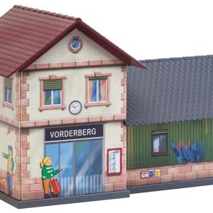 BASIC railway station, incl. 1 painting - Image 5